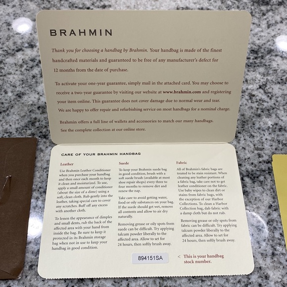 Brahmin Naomi Sand Melbourne Crossbody Satchel Bag! - Picture 6 of 16